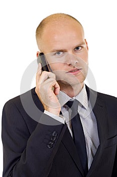 Businessman on Phone