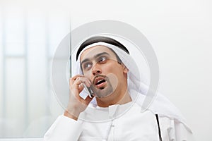 Businessman on the phone