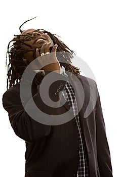 Businessman on Phone