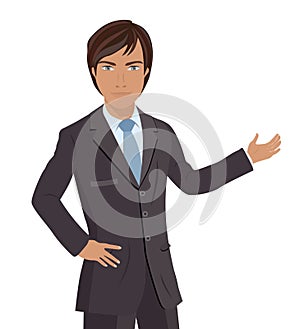 Businessman Presenting