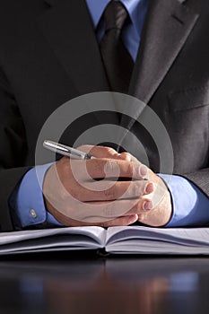 Businessman Ready for Meeting