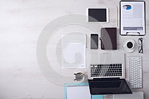 Businessman's desktop