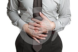 Businessman with stomach img