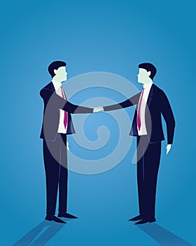 Businessman Success Agreement Concept