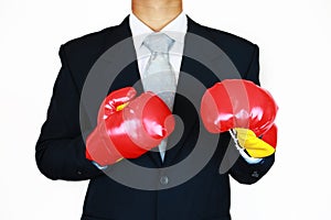 Businessman with suit and action hand sign for planning the job. Business concept with people and modern life in the city.