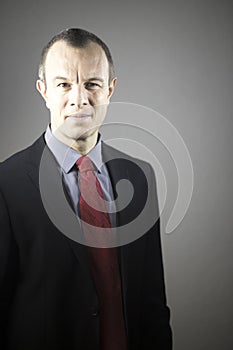 Businessman in suit aged 40s