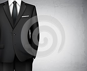 Businessman suit background