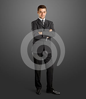 Businessman In Suit Full Length