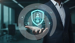 Data Protection and Cybersecurity Concept