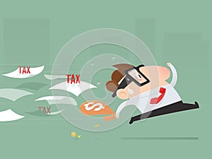 Businessman Tax avoidance