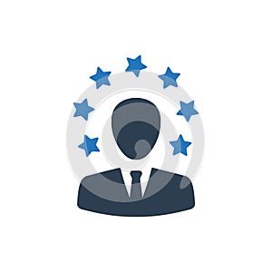 Businessman Testimonial Icon