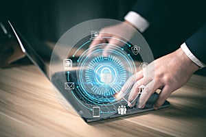 Cyber security network. Data protection concept. cybersecurity