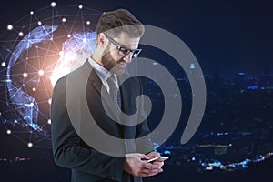 Broadcast and communication concept