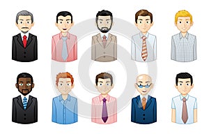 Businessmen Avatar Set