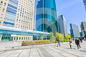 Businessmen commuter in Tokyo