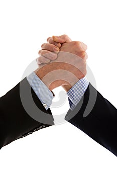 Businessmen handshake