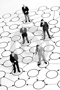 Businessmen network