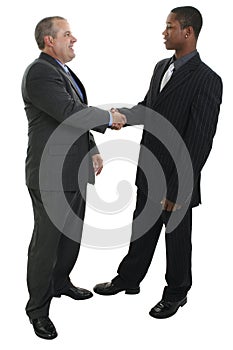 Businessmen Shaking Hands