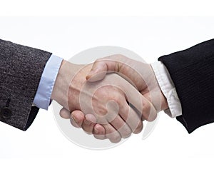 Businessmen shaking hands