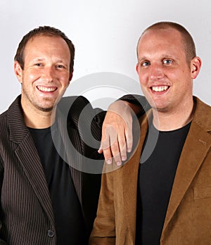 Businessmen Smiling