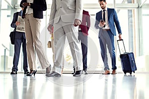 Businessmen travel