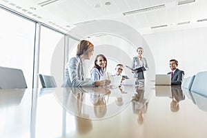 Businesspeople in conference room