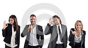 Businessperson agree