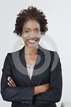 Businesswoman With Arms Crossed