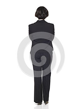 Businesswoman - back side