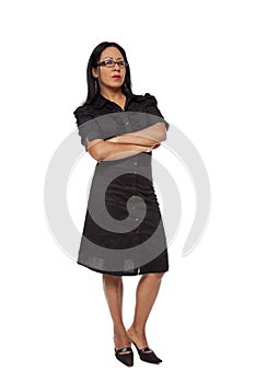 Businesswoman - disapproving latina