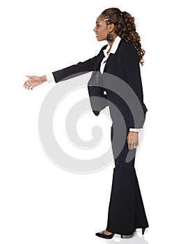 Businesswoman - Handshake