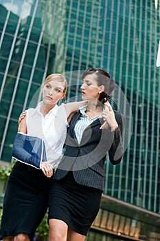 Businesswoman With Injured Arm