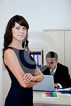 Businesswoman at office