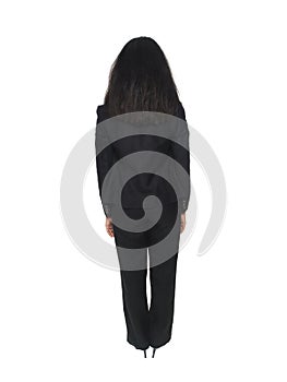 Businesswoman - rear view