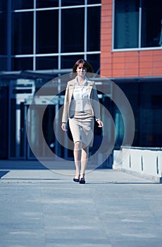 Businesswoman Walk