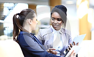 Businesswomen With Digital Tablet