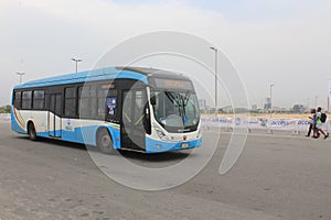 Busing in Eko Atlantic City, Lagos Nigeria