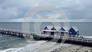 Busselton Jetty, Perth Aerial shot