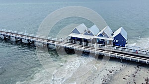 Busselton Jetty, Perth Aerial shot