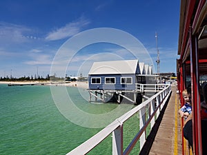 Busselton Jetty train ride Western Australia Perth Indian ocean