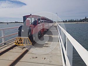 Busselton jetty train ride Western Australia