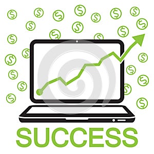 bussiness online success photo