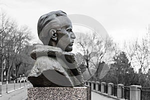 Bust of Abraham Christall (1868-1944) cteated by Danek Mozdzenski
