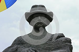 Bust of Constantin Stere, statue in Bucov Park