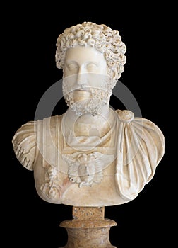 Bust of emperor Commodus