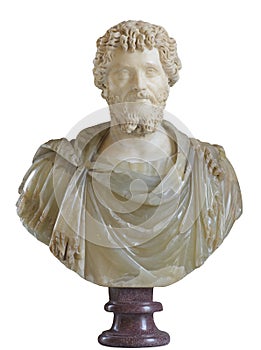 Bust of emperor Commodus