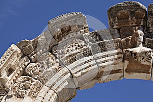 Bust of Hadrian's Arch, Ephesus