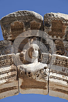 Bust of Hadrian's Arch, Ephesus
