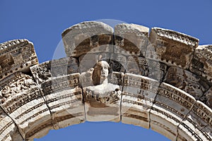 Bust of Hadrian's Arch, Ephesus