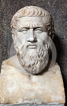 Bust of Plato photo